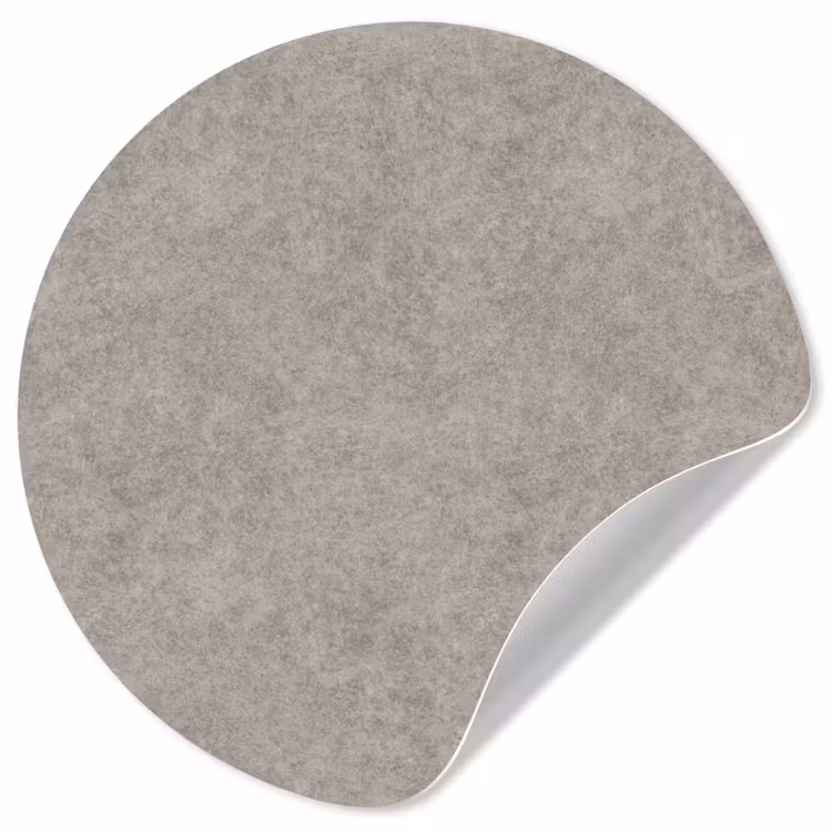 Patroon - Beton - Grijs Wandcirkel behangsticker klein 186 -3d