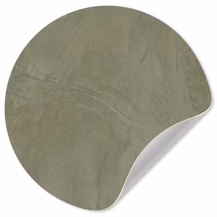 Textuur - Betonlook - Achtergrond - Modern - Groen Wandcirkel behangsticker klein -3d