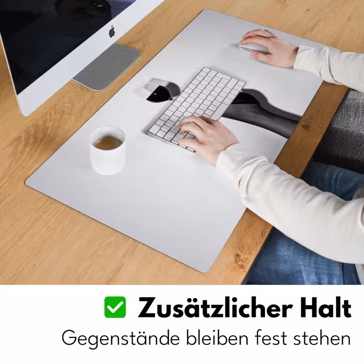 Hak - Wijn - Minimalistisch - Zwart Muismat XXL klein -ysfeer3_duits