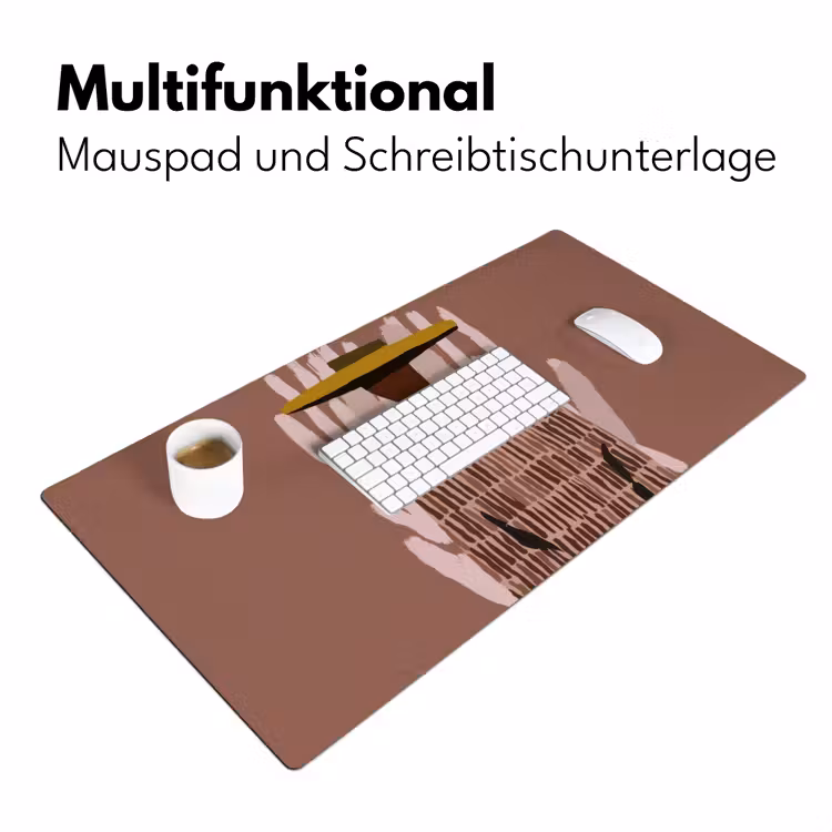 Abstract - Figuur - Illustratie - Hoed Muismat XXL klein -ysfeer4_duits
