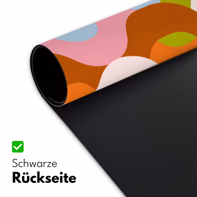Abstract - Vormen - Roze Muismat XXL klein -ysfeer2_duits
