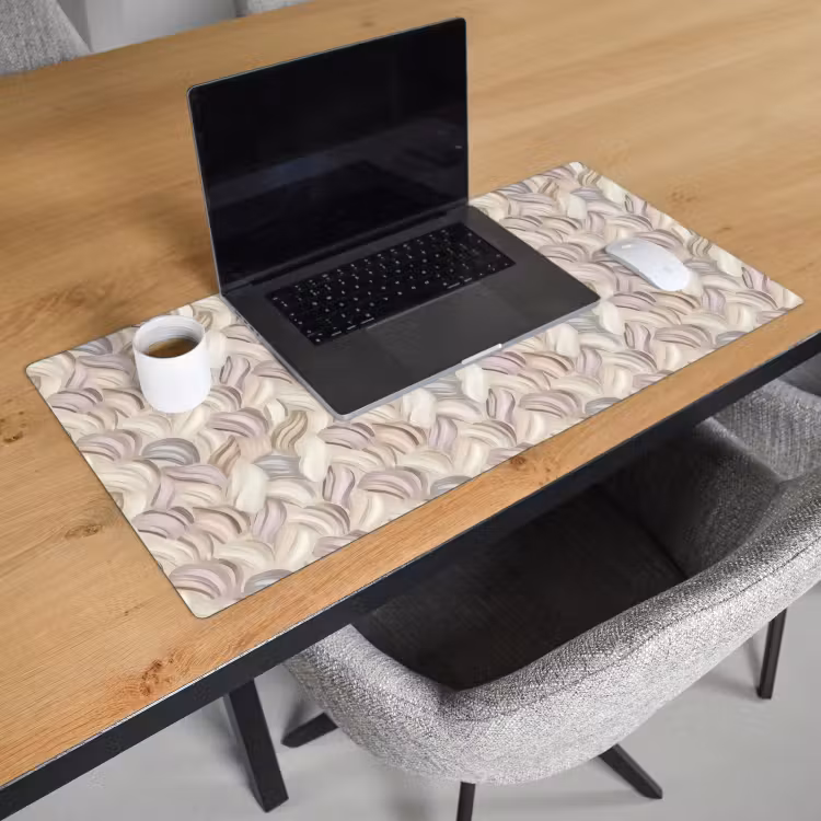 Abstract - Golvend - Pastel Muismat XXL klein 681 -sfeer1