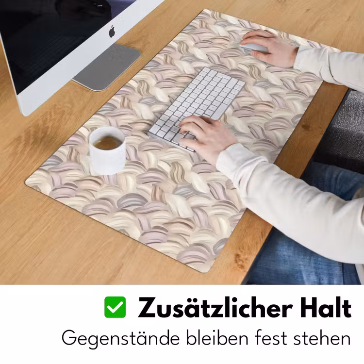 Abstract - Golvend - Pastel Muismat XXL klein 681 -ysfeer3_duits