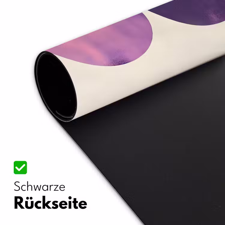 Abstract - Cirkels - Paars Muismat XXL klein -ysfeer2_duits