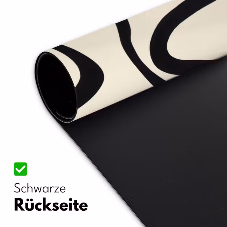 Abstract - Lijnen - Modern - Beige Muismat XXL klein -ysfeer2_duits