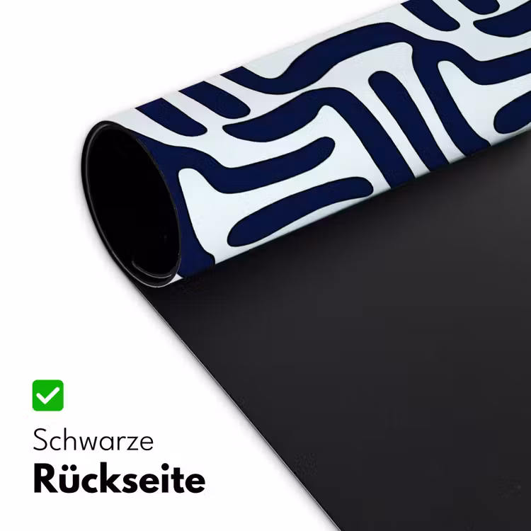Abstract - Modern - Blauw Muismat XXL klein 681 -ysfeer2_duits