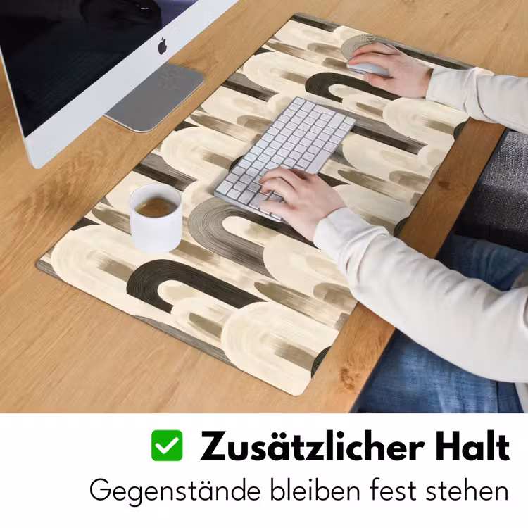 Abstract - Patroon - Bogen Muismat XXL klein 681 -ysfeer3_duits
