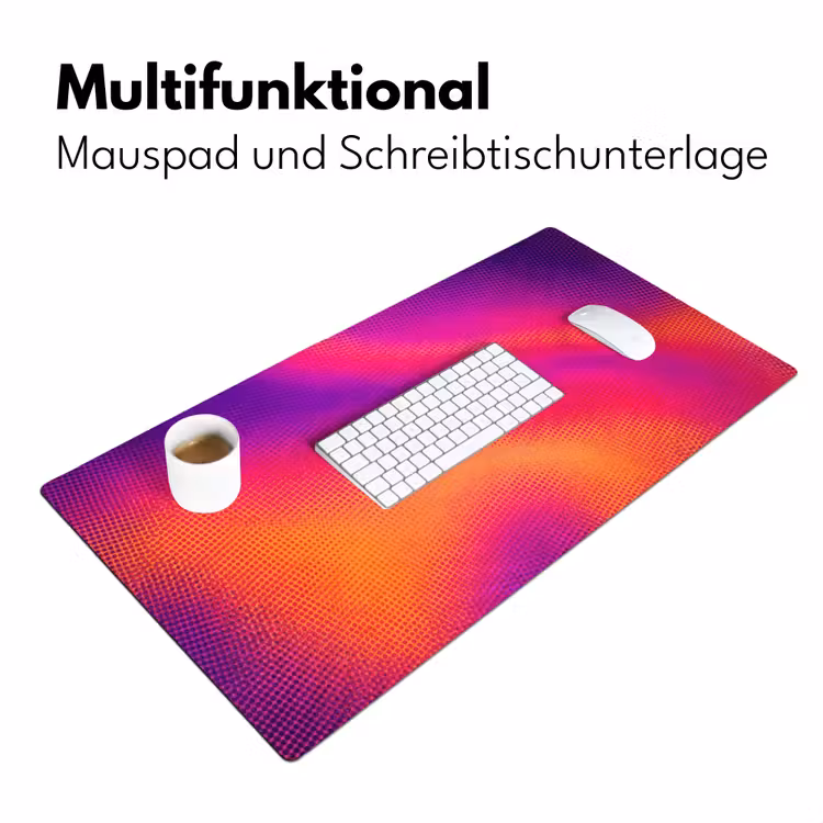 Abstract - Patroon - Kleurverloop Muismat XXL klein -ysfeer4_duits