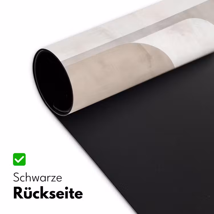 Abstracte bogen - Modern - Beige Muismat XXL klein -ysfeer2_duits