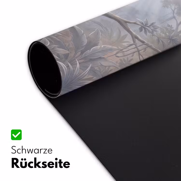 Aap - Boom - Jungle - Natuur - Grijs Muismat XXL klein -ysfeer2_duits