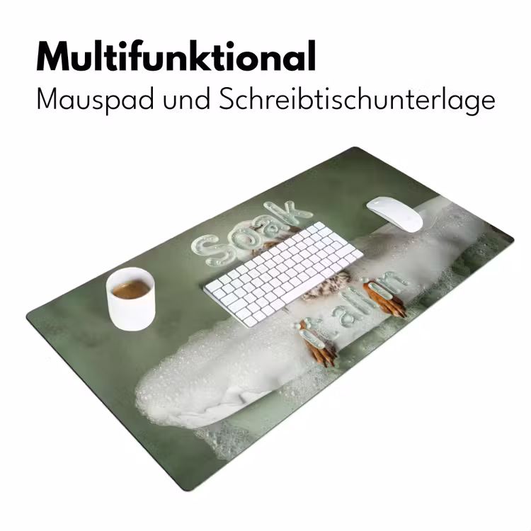 Soak it all in - Hond - Bad Muismat XXL klein -ysfeer4_duits