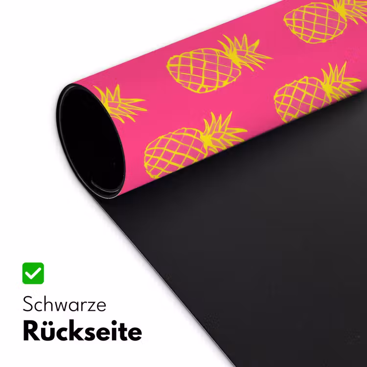 Ananas - Trendy - Roze Muismat XXL klein 681 -ysfeer2_duits