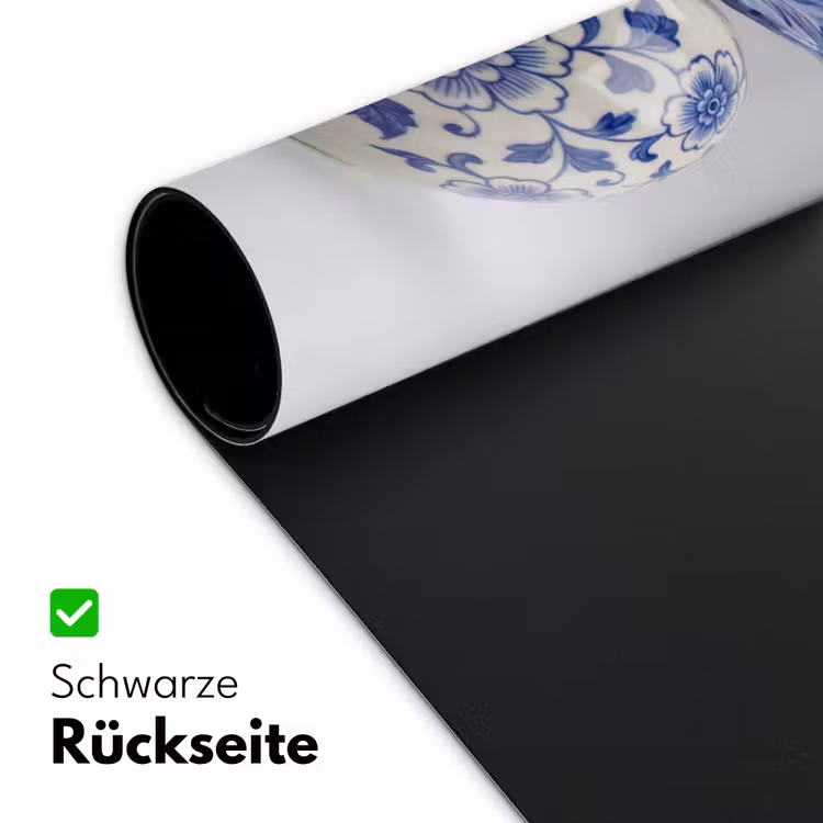 Appel - Blauw - Klassiek Muismat XXL klein -ysfeer2_duits