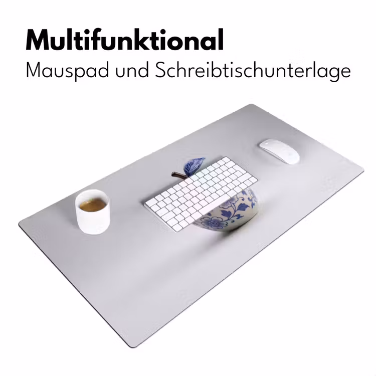 Appel - Blauw - Klassiek Muismat XXL klein -ysfeer4_duits