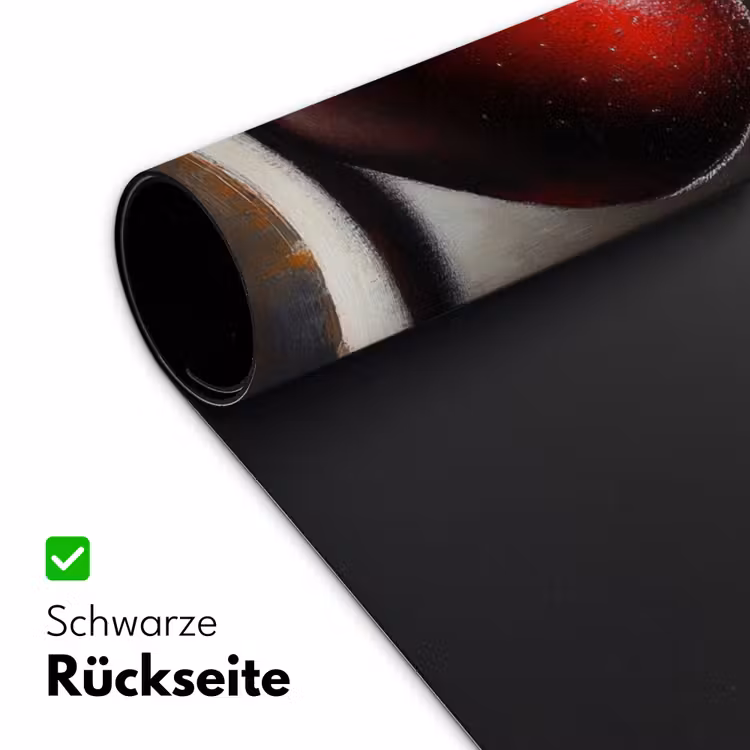 Apple - Hart - Rood Muismat XXL klein -ysfeer2_duits