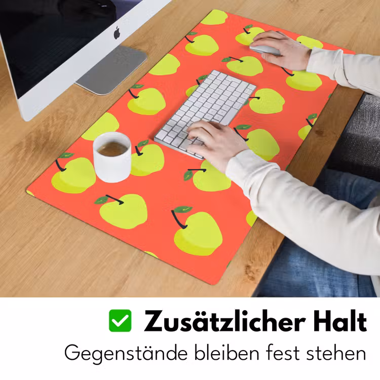 Appels - Modern - Groen Muismat XXL klein 681 -ysfeer3_duits
