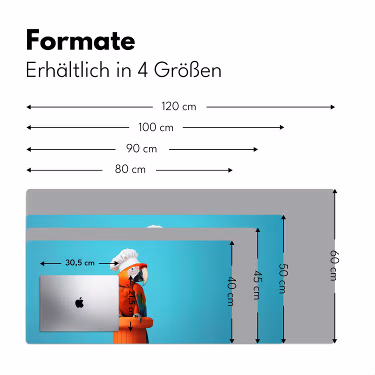 Ara - Koksmuts - Sokkel - Grappig Muismat XXL klein -ysfeer5_duits