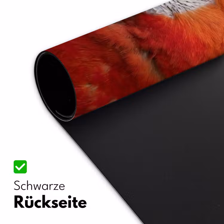 Ara - Portret - Rood Muismat XXL klein -ysfeer2_duits