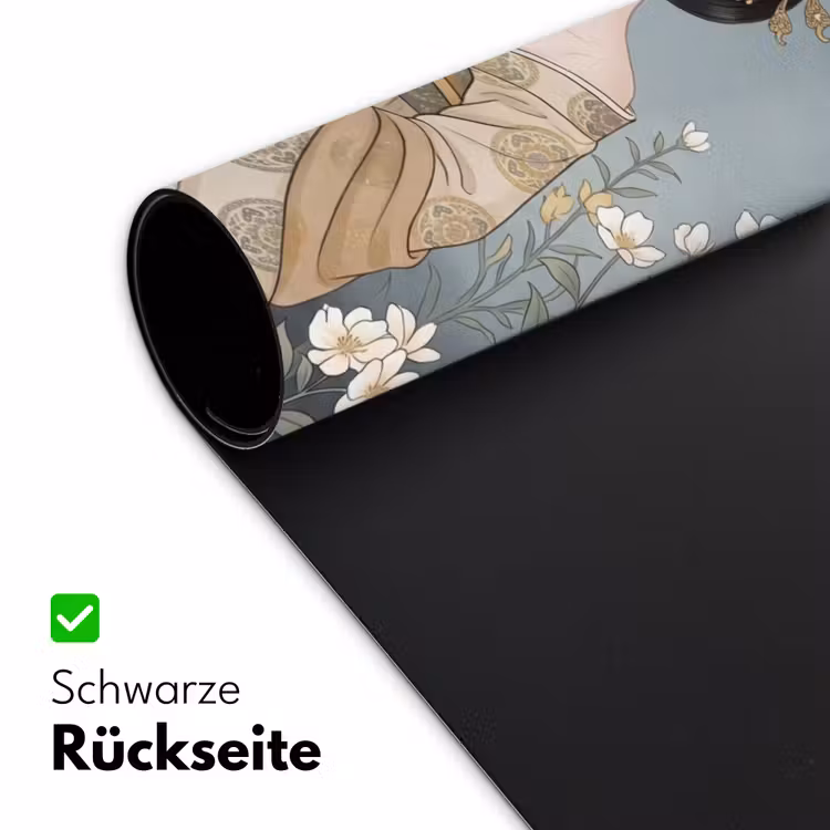 Aziatisch - Vrouw - Kimono Muismat XXL klein -ysfeer2_duits