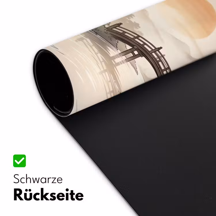 Azië - Landschap - Kleurrijk Muismat XXL klein -ysfeer2_duits