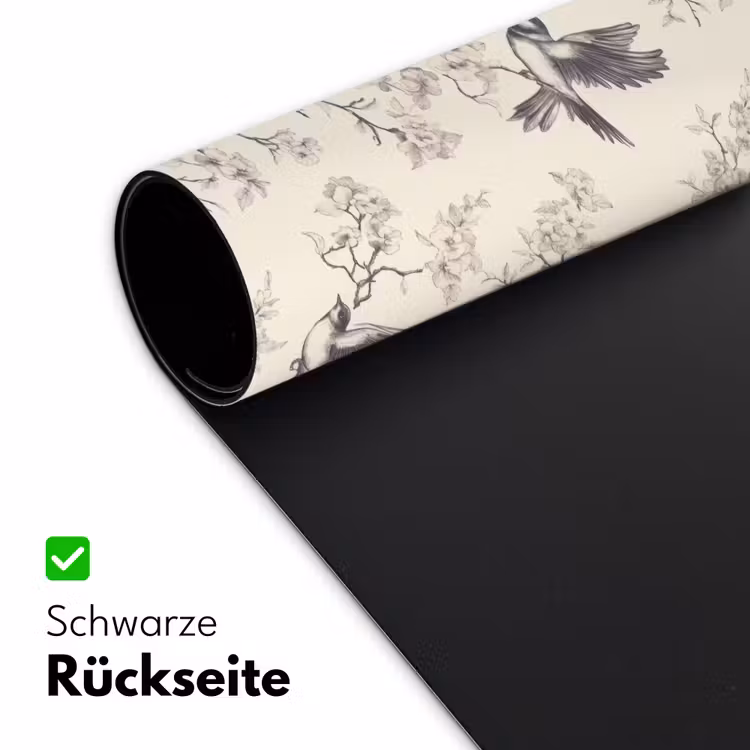 Takken - Vogels - Beige Muismat XXL klein 681 -ysfeer2_duits