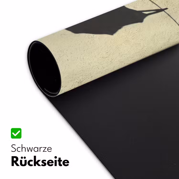 Badpak - Schaduw - Muur - Zomer - Minimalistisch Muismat XXL klein -ysfeer2_duits