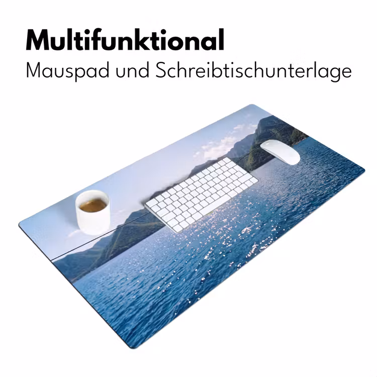 Badmode - Bikini - Zee - Bergen - Geel Muismat XXL klein -ysfeer4_duits