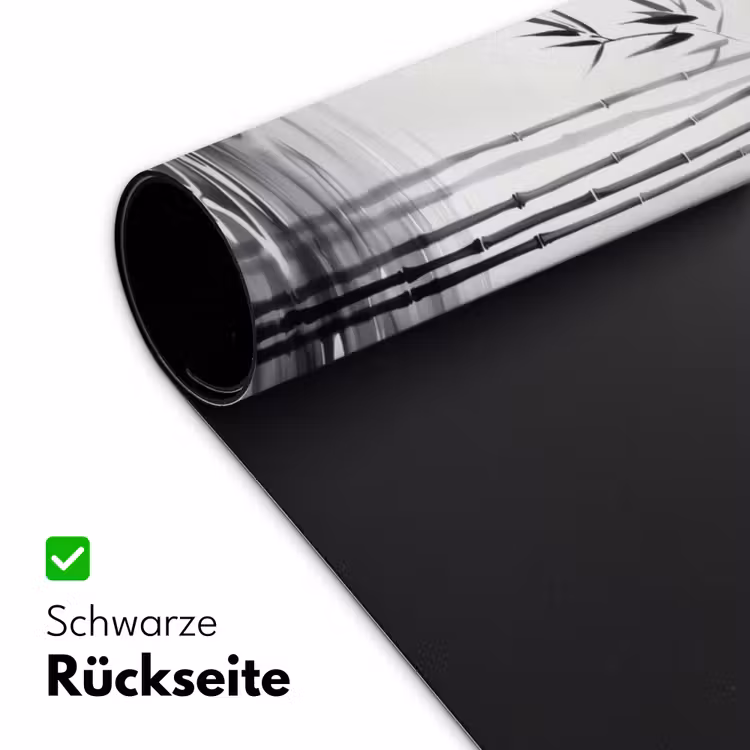 Bamboestammen - Water - Minimalistisch - Wit Muismat XXL klein -ysfeer2_duits