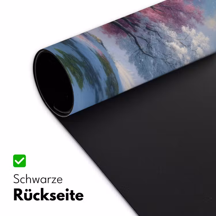Boom - Seizoenen - Winter - Landschap Muismat XXL klein -ysfeer2_duits