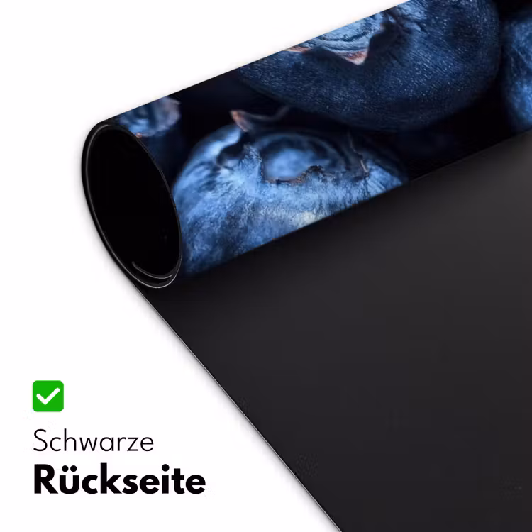 Bessen - Blauw - Fruit Muismat XXL klein -ysfeer2_duits