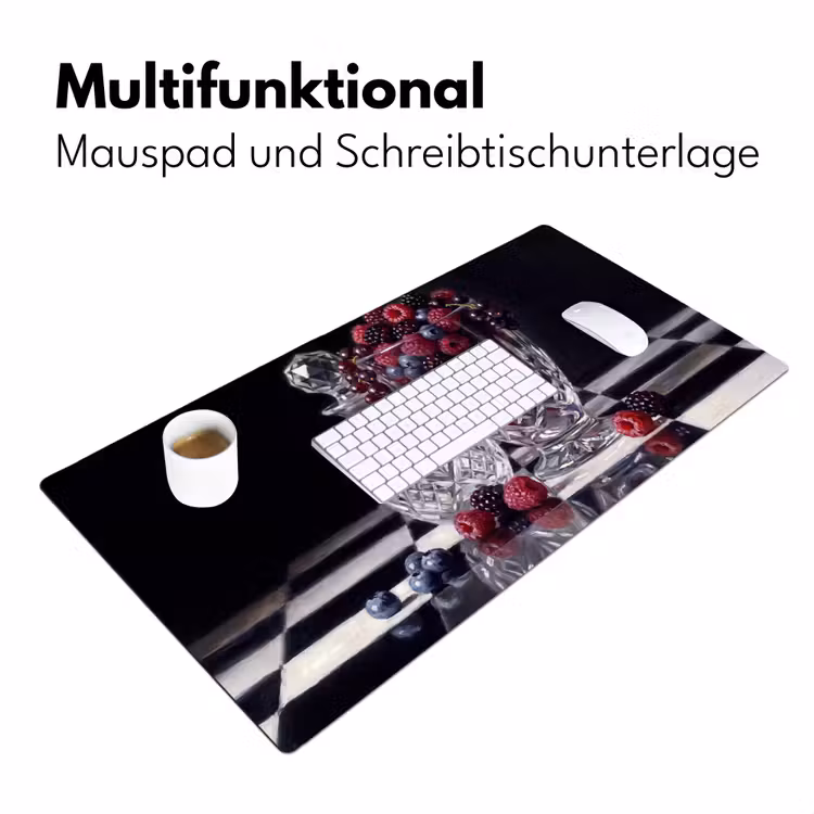 Schreibtischunterlage - Beeren – Kristall – Stillleben — 4