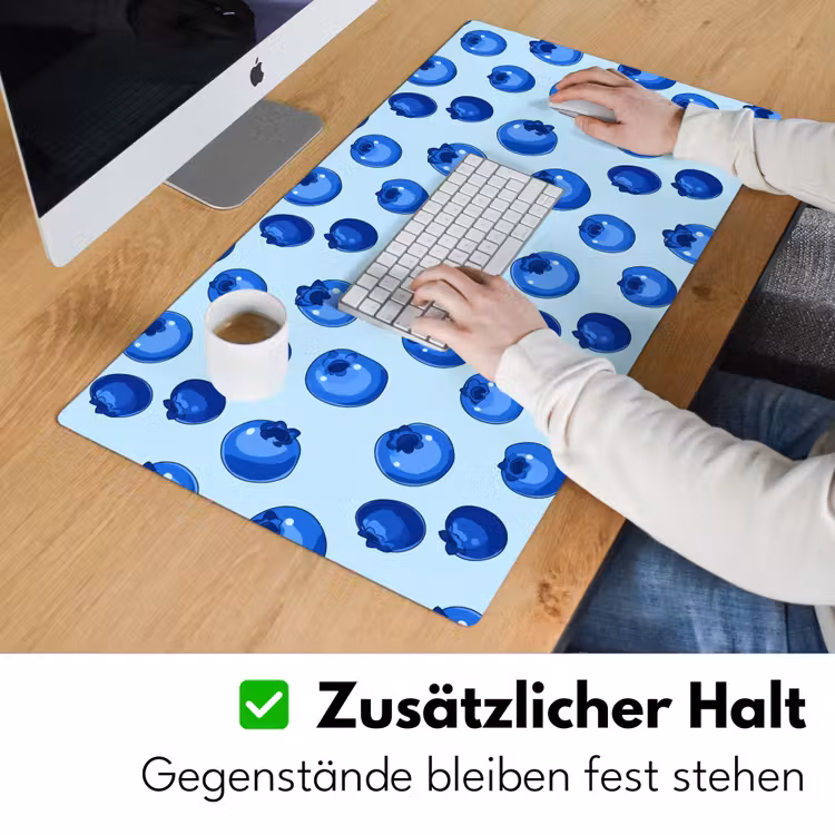 Bessen - Modern - Blauw Muismat XXL klein 681 -ysfeer3_duits