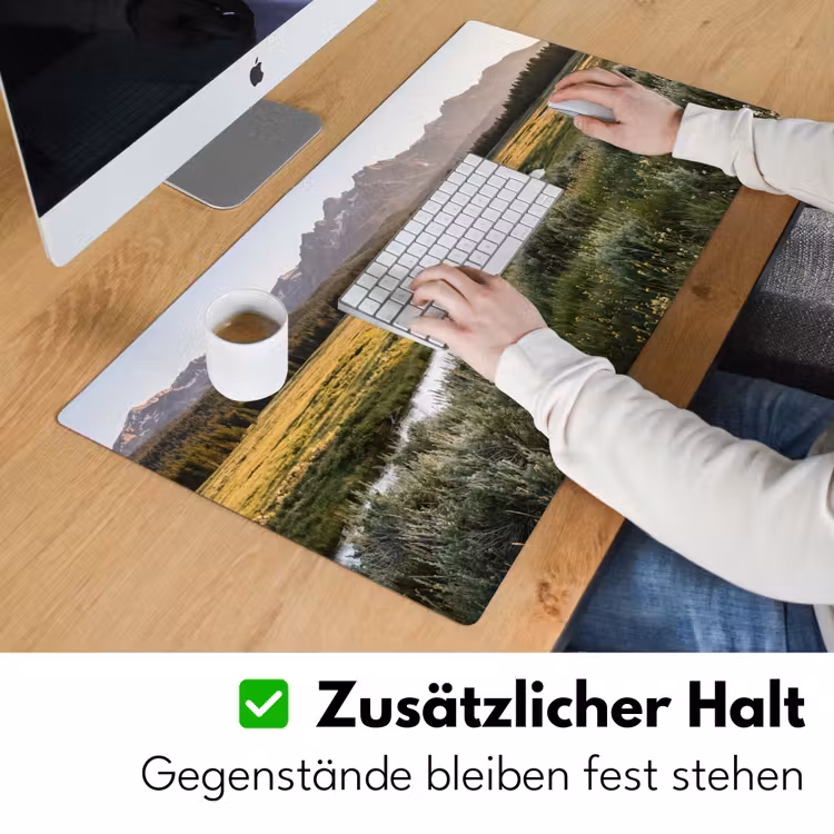 Berglandschap - Rivier - Bos Muismat XXL klein -ysfeer3_duits