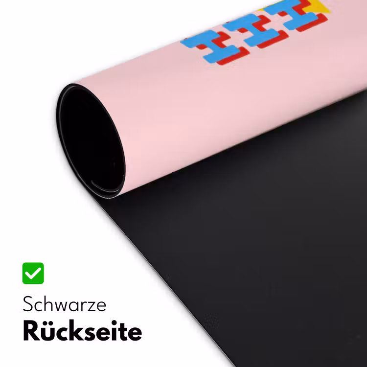 Blah - Bliksem - Roze Muismat XXL klein -ysfeer2_duits