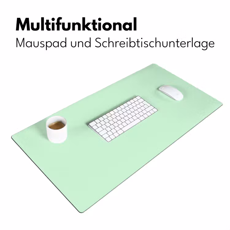 Pale - Mint - Groen Muismat XXL klein 681 -ysfeer4_duits
