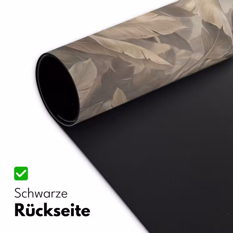 Bladeren - Tropisch - Natuur - Modern - Beige Muismat XXL klein -ysfeer2_duits