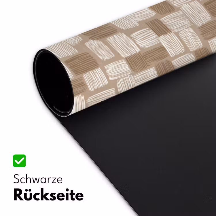 Blok - Patroon - Bruin Muismat XXL klein 681 -ysfeer2_duits
