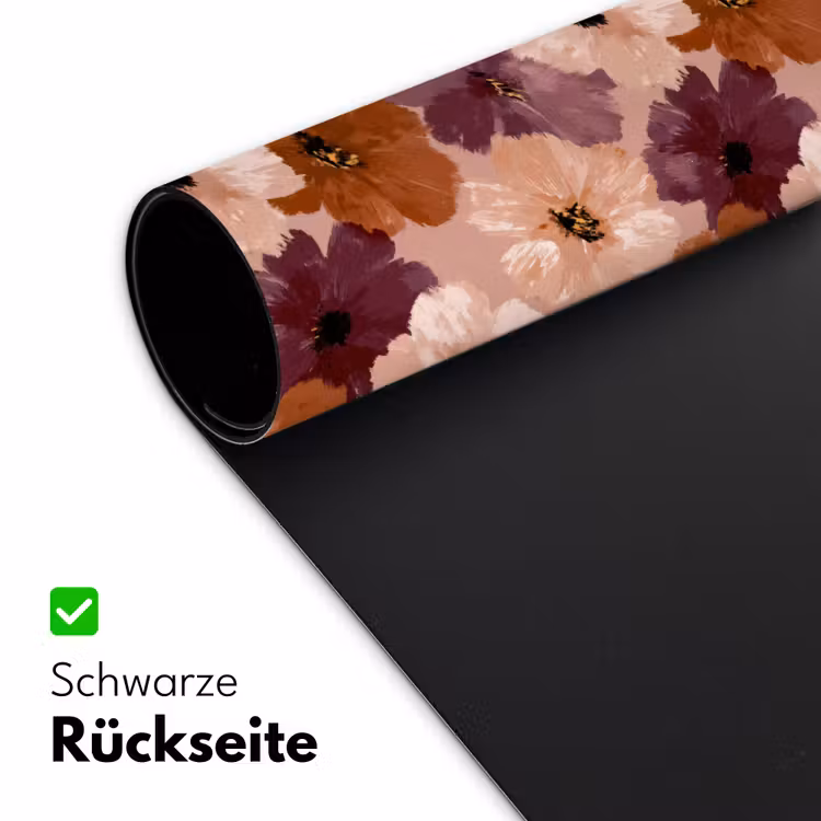 Bloemen - Abstract - Aardetinten Muismat XXL klein 681 -ysfeer2_duits