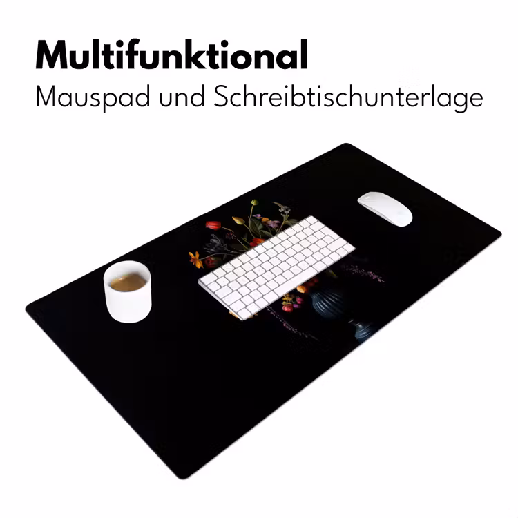 Bloemen - Bessen - Klassiek Muismat XXL klein -ysfeer4_duits