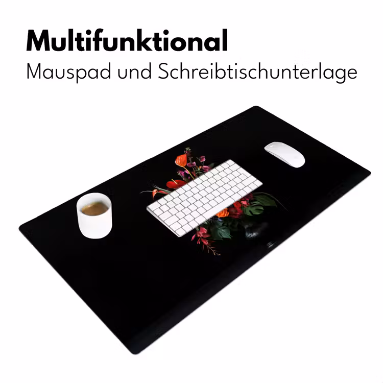 Bloemen - Boeket - Sierlijk Muismat XXL klein -ysfeer4_duits