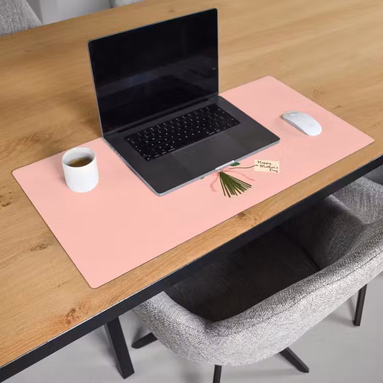 Bloemen - Lint - Kaartje Muismat XXL klein -sfeer1