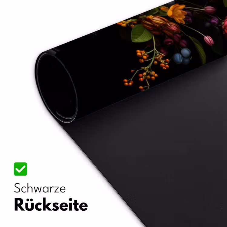 Bloemen - Vrolijk - Vaas Muismat XXL klein -ysfeer2_duits