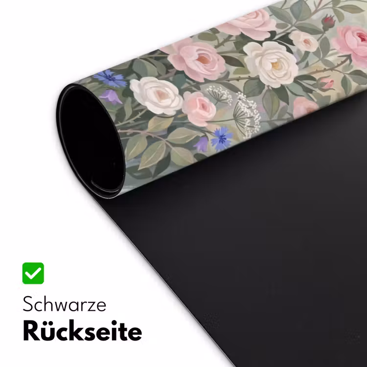 Bloemen - Tuin - Natuur - Kleurrijk Muismat XXL klein -ysfeer2_duits