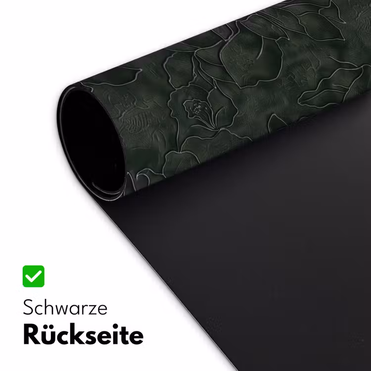 Bloemen - Lijnen - Groen Muismat XXL klein 681 -ysfeer2_duits