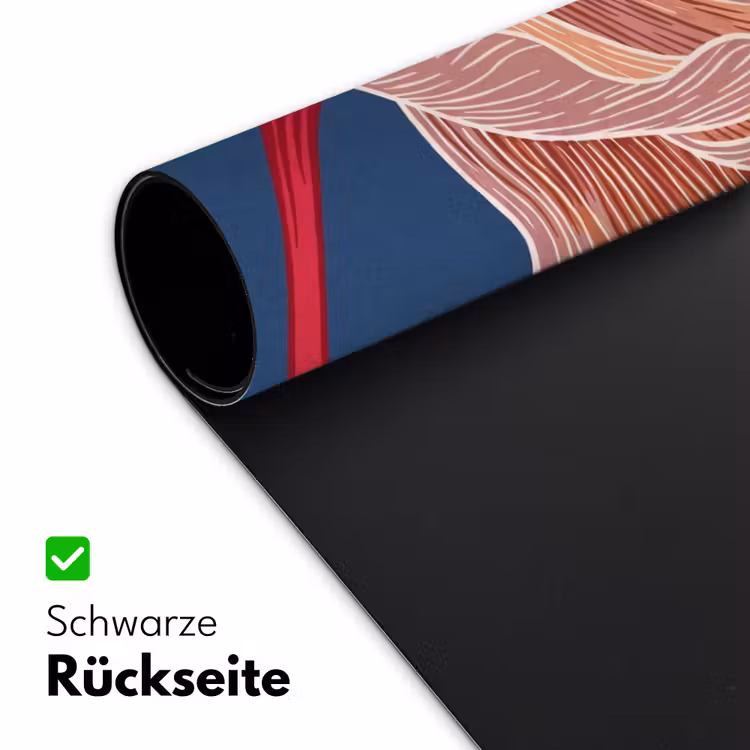 Schreibtischunterlage - Blumen – Modern – Abstrakt - Bloemen - Modern - Abstract Muismat XXL klein