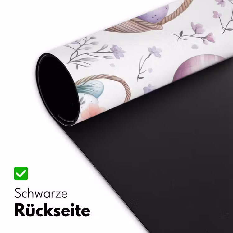 Bloemen - Paaseieren - Patroon Muismat XXL klein -ysfeer2_duits