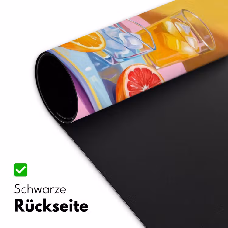 Schreibtischunterlage - Blumen – Rosa – Modern - Bloemen - Roze - Modern Muismat XXL klein