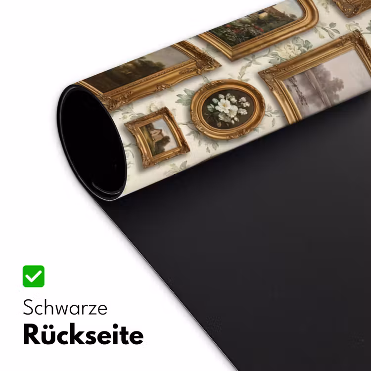 Bloemen - Roze - Stilleven - Klassiek Muismat XXL klein -ysfeer2_duits