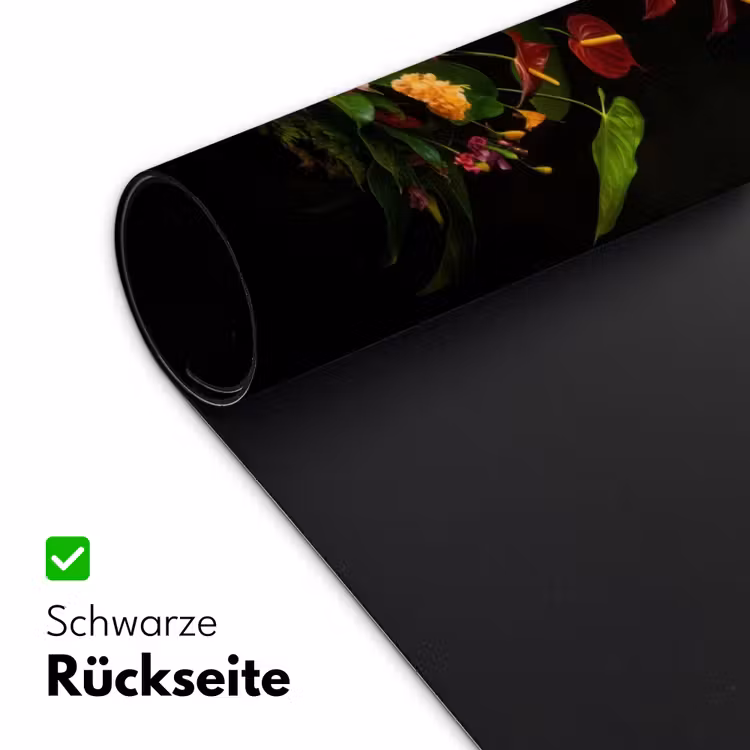 Bloemen - Vaas - Kleurrijk Muismat XXL klein -ysfeer2_duits