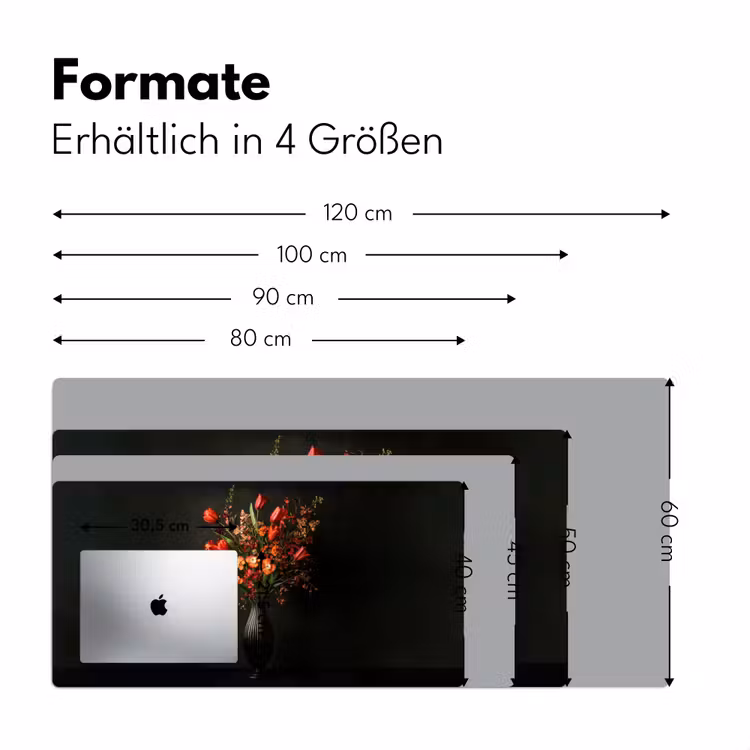 Bloemen - Takken - Boeket Muismat XXL klein -ysfeer5_duits